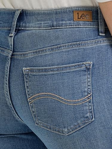 Lee Flex Motion Jean con Corte de Bota de Ajuste Regular para Mujer, Open Seas, 38 Largo