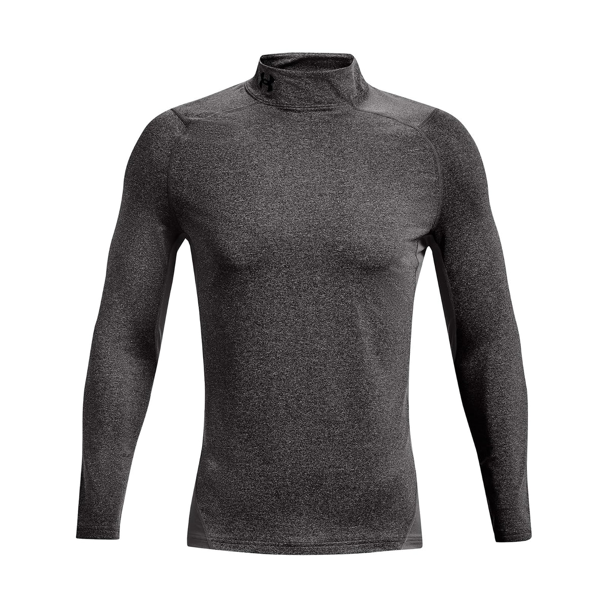 Under Armour ColdGear Camiseta de Compresión, Hombre - Charcoal Light Heather - Black - XL