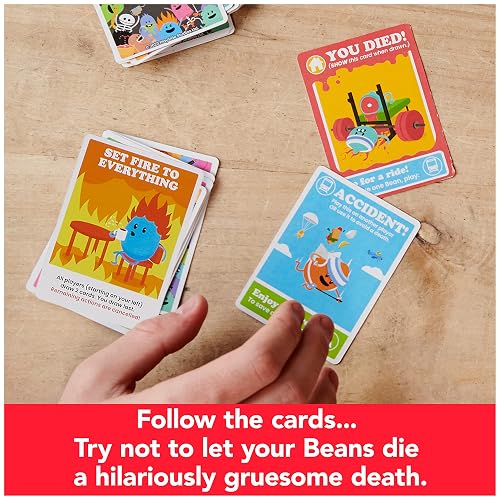 Dumb Ways to Die Card Game Based on The Viral Video, Card Games for Adults | Party Games | Adult Games | Fun Games, for Families & Kids Ages 12 and up