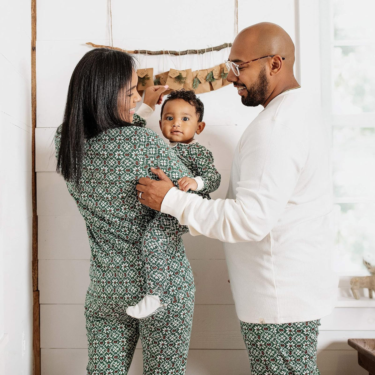 Burt's Bees Familiar Jammies, Pijama a Juego, Pijama de algodón orgánico Juego de Pijama para bebés Unisex