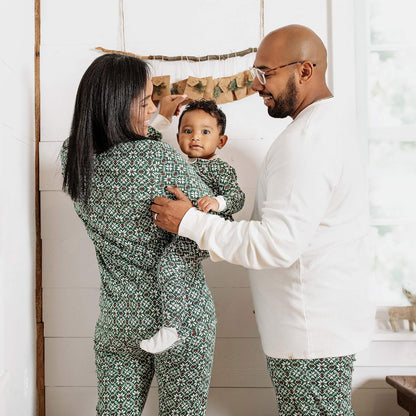 Burt's Bees Familiar Jammies, Pijama a Juego, Pijama de algodón orgánico Juego de Pijama para bebés Unisex