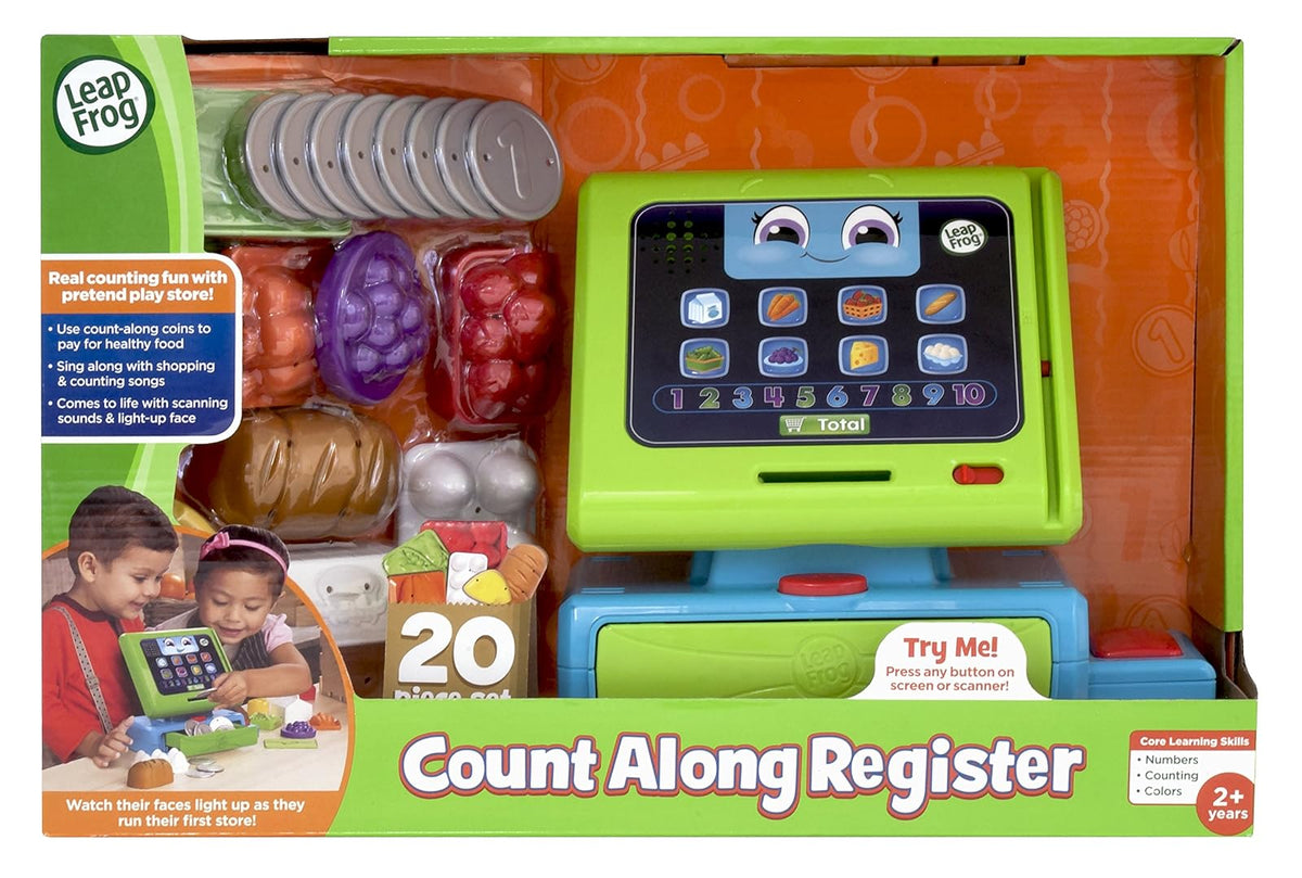 LeapFrog Count Along - Caja registradora, Color Verde