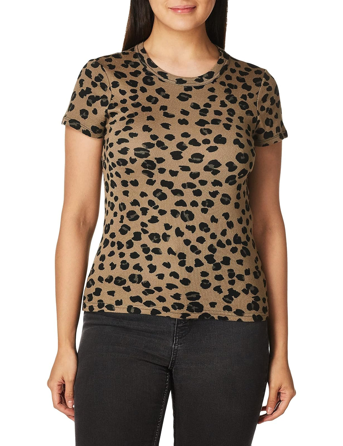 Michael Stars Shine Basic Band Crew tee camisaMujer