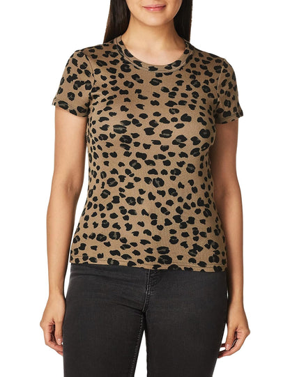 Michael Stars Shine Basic Band Crew tee camisaMujer