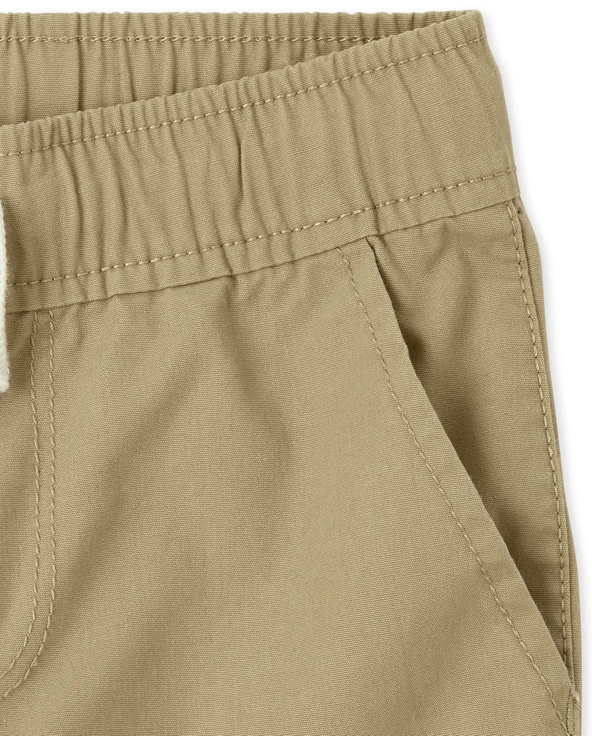 The Children's Place Pantalones Cortos para Hombre de Uniforme sin Tirar, Paquete de 3 Pantalones Cortos para Niños