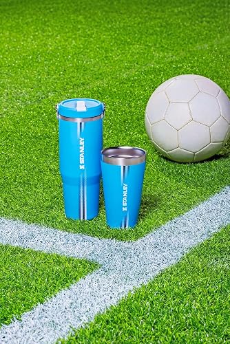 Stanley Adventure Stacking Beer Pint Azul Claro 473ml | Acero inoxidable, aislamiento al vacío, diseño apilable, Country Collection