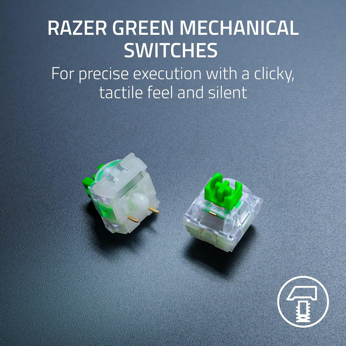 Razer V4 X Mechanical Gaming Keyboard: Green Switches Tactile & Clicky - 6 Macro Keys - Chroma RGB - Doubleshot ABS Keycaps - Sound Dampening & Stabilizers - Zenless Zone Zero Edition
