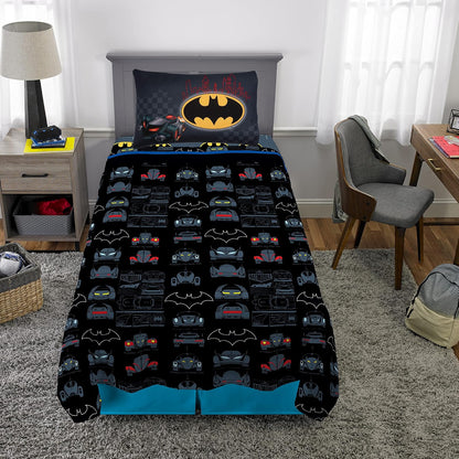 Franco - Juego de sábanas, Batman, 3 Piece Twin Size, 1
