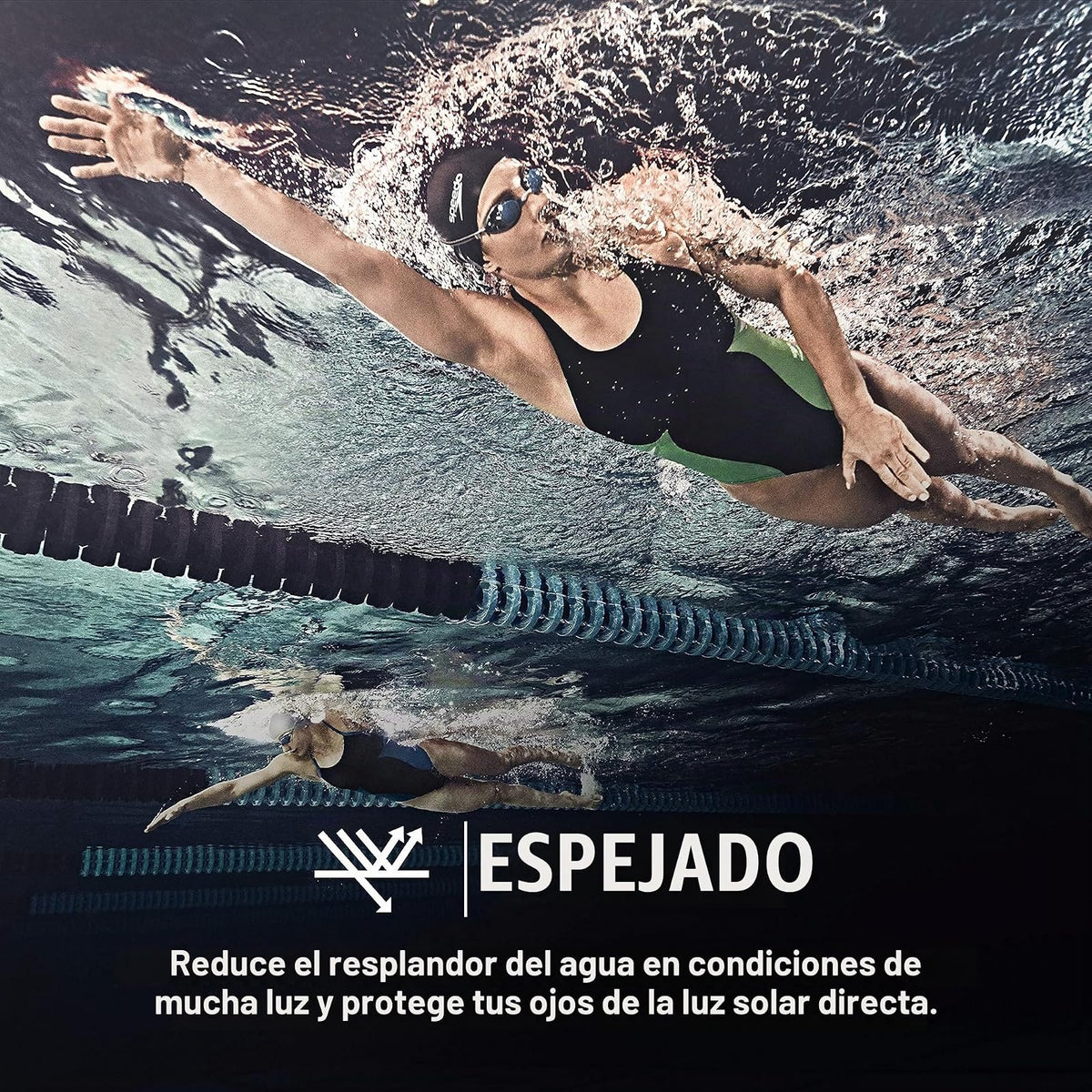 Speedo anteojos de natación Femeninas - Vanquisher 2.0 espejadas