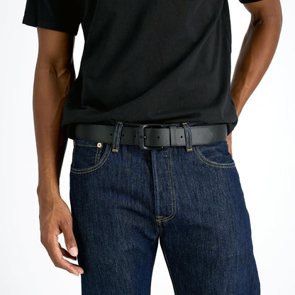 Levi's Cinturón elástico de cuero casual Cinturón para hombre