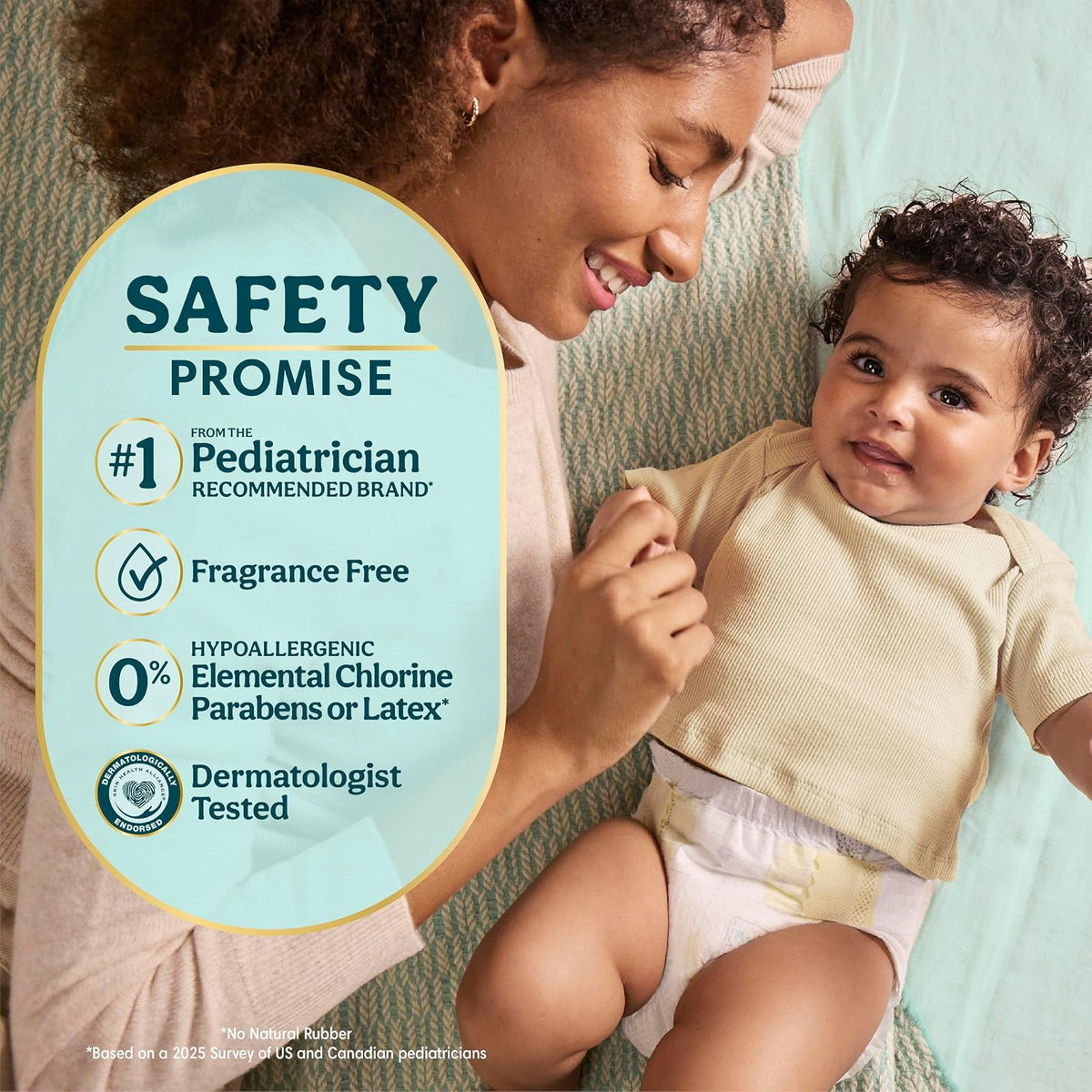 Pampers Pampers Swaddlers Diapers Size 2 84 Count, 84 Count | Suavidad tipo frazada con BreatheFree Liner. Protección contra fugas, alta absorción e indicador de humedad.