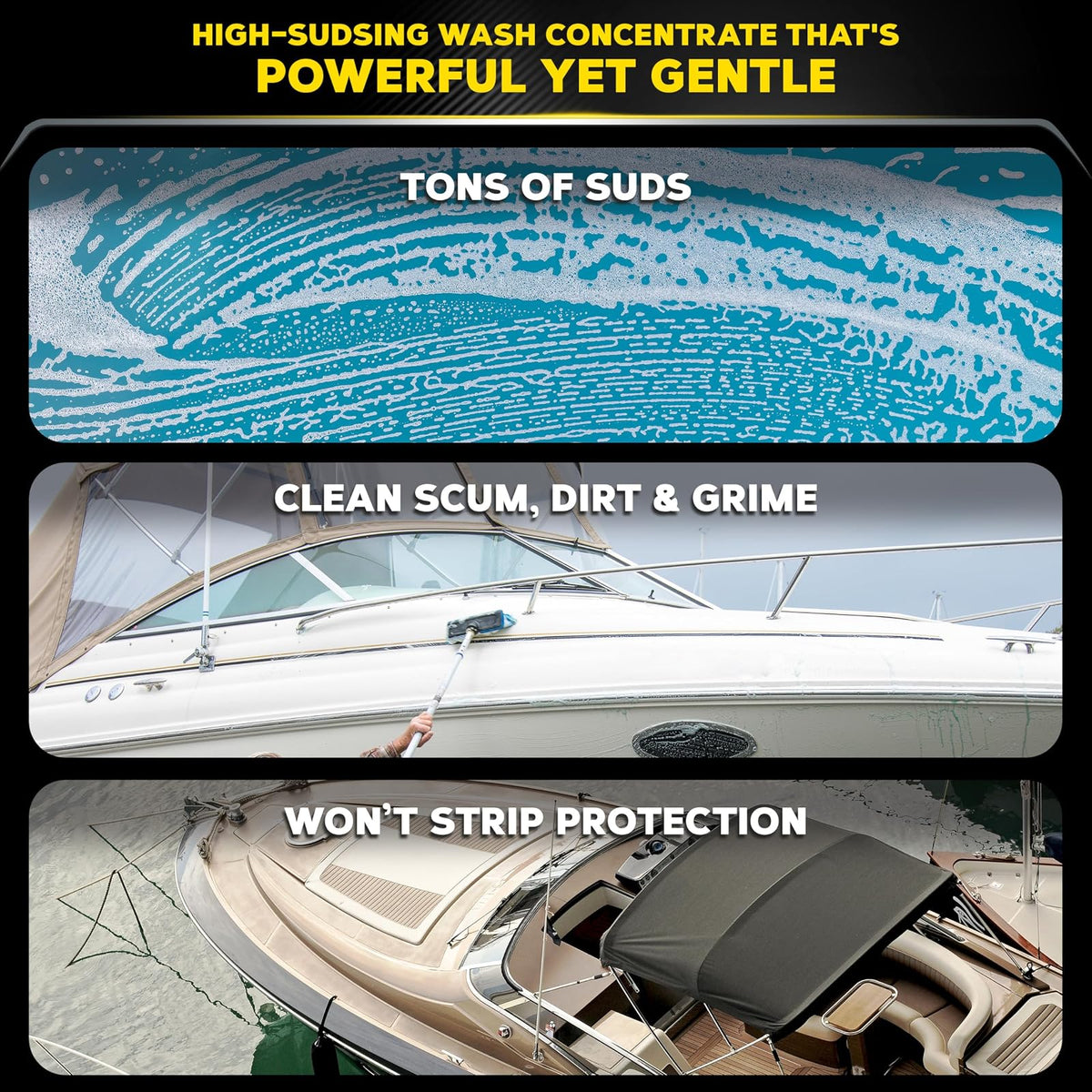 Meguiar's Jabón Marino M4364 para Barcos, 1.89 L