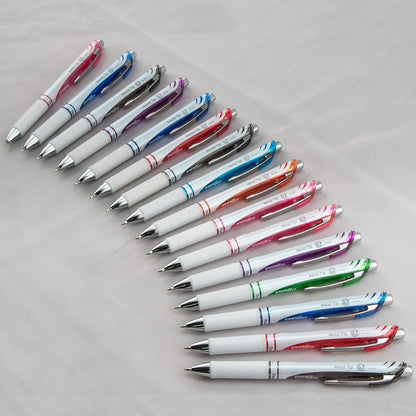 Pentel EnerGel Pearl Deluxe RTX Liquid Gel Pen, 0.5mm, Fine Line, Needle Tip ()
