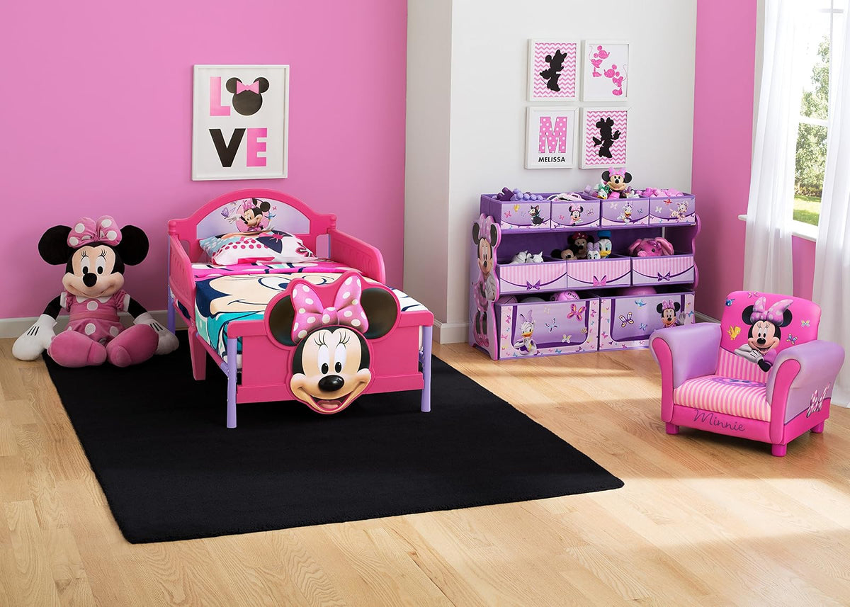 Delta Children's Cama infantil con Minnie Mouse 3D