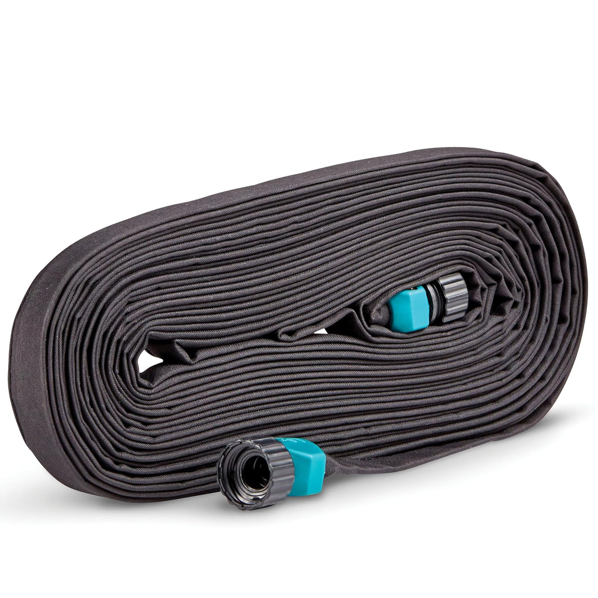 Gilmour Manguera y Montaje, Flat Soaker Hose, 25 Foot | Manguera de riego por goteo para camas de jardín, jardines de verduras y huertos, 80% de ahorro de agua, flexible