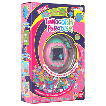 TAMAGOTCHI Paradise Tierra Mascota Electrónica Virtual a Color + 50,000 Personajes para Niños Juguete Interactivo Original