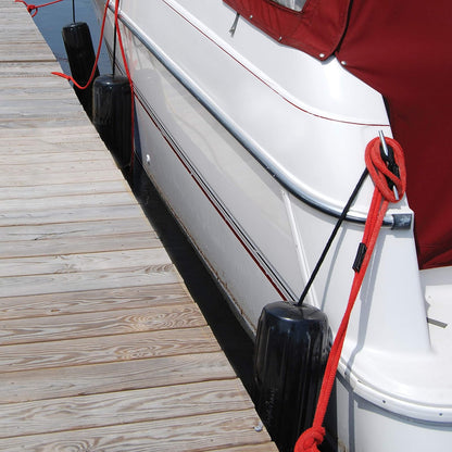 Taylor Made Products Big B Inflatable Vinyl Boat Fender with Center Rope Tube