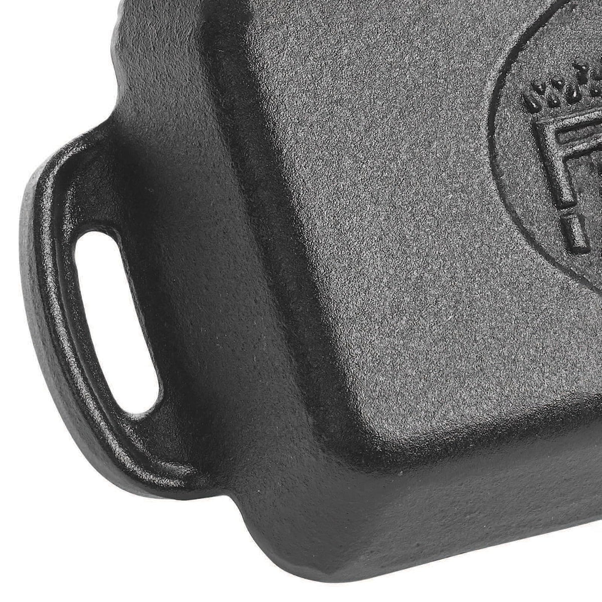 WINCO Servidor de hierro fundido, negro