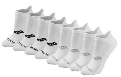 Saucony Calcetines Deportivos Heel Tab para Mujer - M - blanco