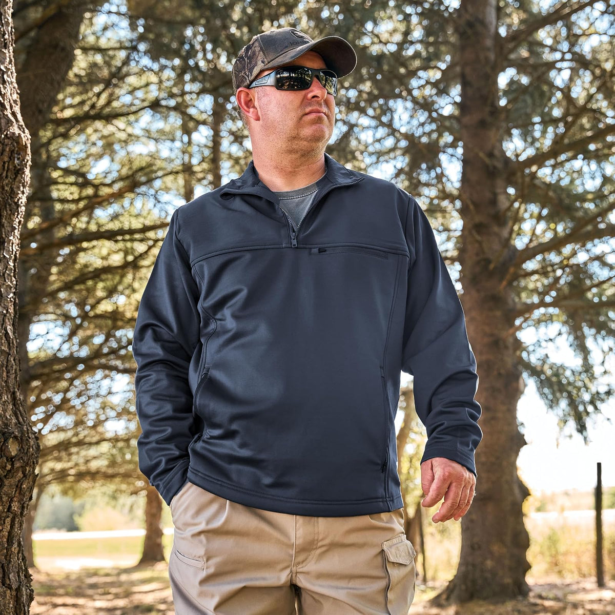 Propper Propper Kinetic Quarter Zip Fleece Jersey Hombre