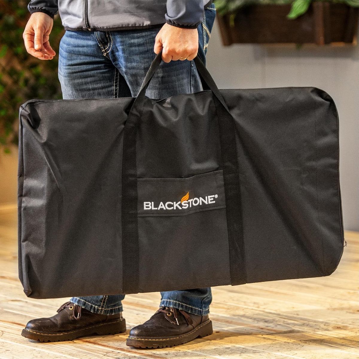 1182 - Bolsa de transporte para plancha, 71 cm, poliéster 600D, color negro