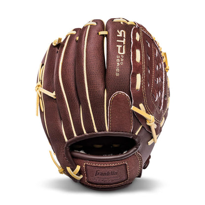Franklin Sports RTP Pro Guante de Béisbol de Piel - 10 pulgadas - Red de cesta cerrada