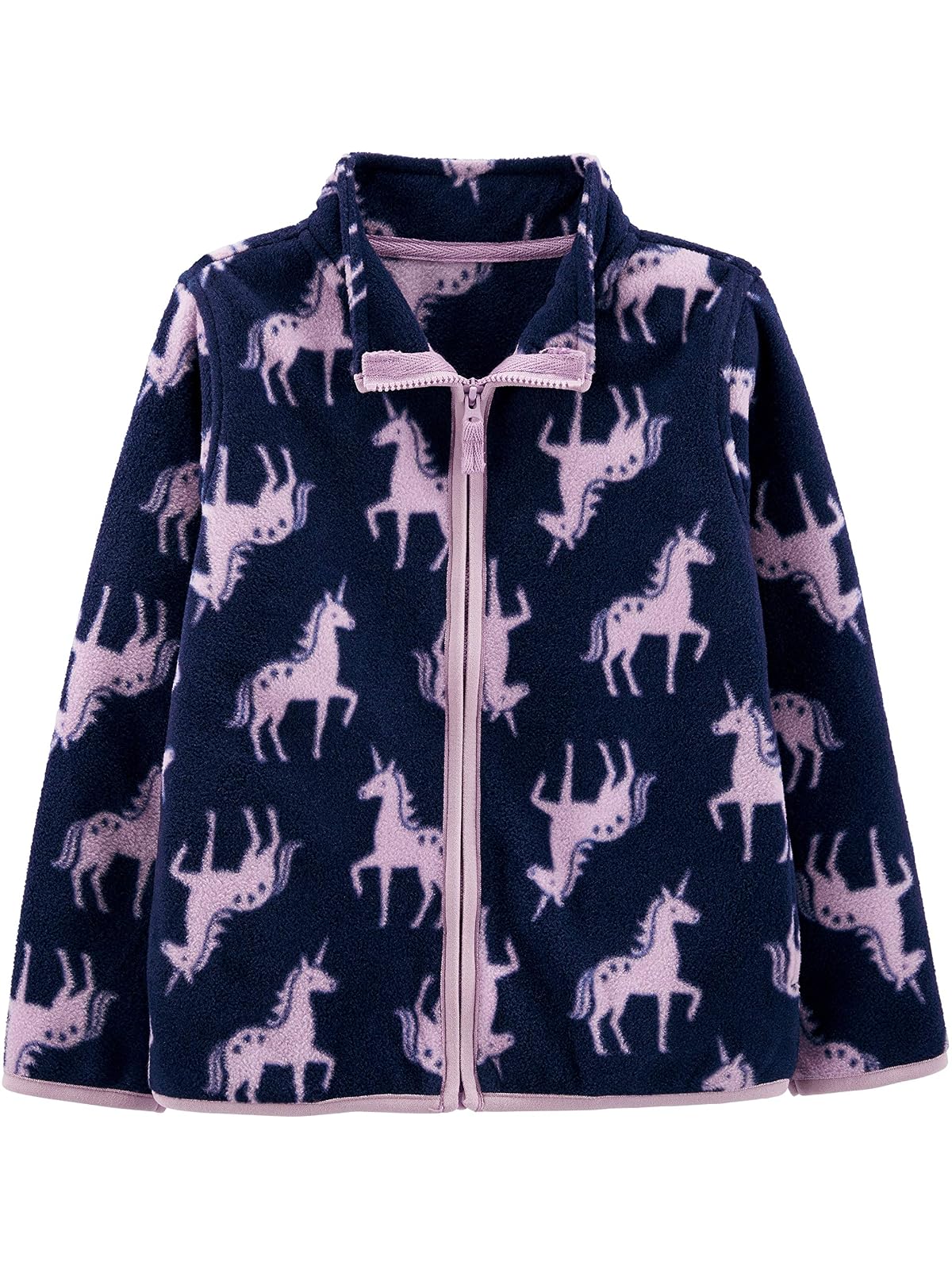 Simple Joys by Carter's Chaqueta de Forro Polar con Cremallera Completa Chaqueta de Forro Polar para Niñas