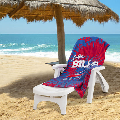 Northwest NFL Buffalo Bills - Toalla de Playa Unisex para Adultos, 30 x 60 Pulgadas, psicodélico