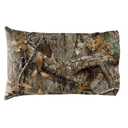 Northwest Realtree Juego de sábanas Queen de 4 Piezas, 1 sábana Bajera, 1 sábana encimera, 2 Fundas de Almohada, Ropa de Cama de Camuflaje, sábanas de Cabina, Realtree Edge