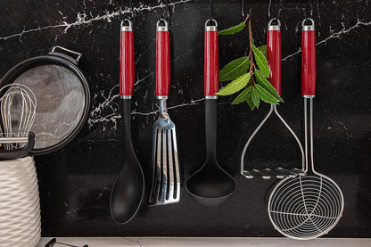 KitchenAid Triturador de Papas de Acero Inoxidable en Color Rojo