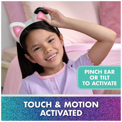 Gabby's Dollhouse: The Movie, Meow-Mazing Orejas interactivas, diadema con luces, sonidos y 3 modos de juego, juguetes para niños para niñas y niños a partir de 3 años