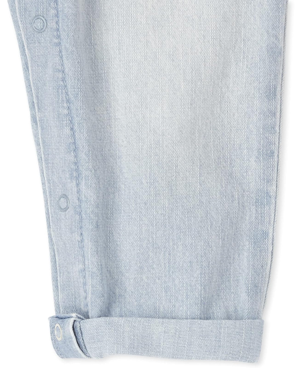 The Children's Place And Toddler Girls Denim Shortalls Mamelucos bebés niñas