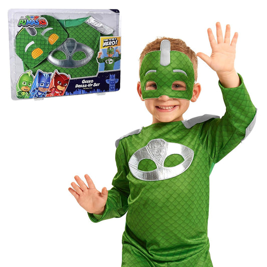 PJ MASKS Turbo Blast, Includes Full Body Outfit and Matching Fabric Mask, Kids Toys for Ages 3 Up by Just Play
