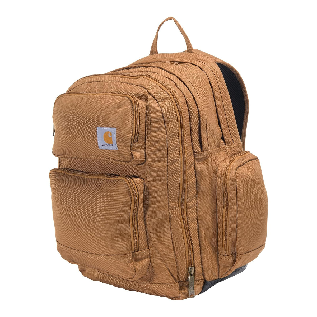 Carhartt 35L Triple-Compartment Backpack, Durable Pack with Laptop Sleeve and Duravax Abrasion Resistant Base