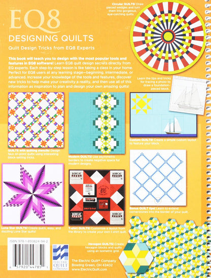 Electric Quilt B-8QUILT EQ8 Designing Quilts Book