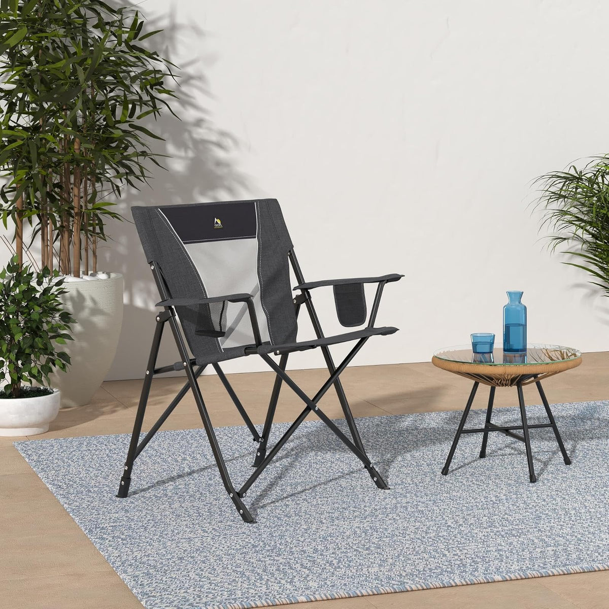 GCI Comfort Pro - Silla reclinable – Respaldo, Marco de Madera o Metal, Asiento de Espuma, Estilo Casual, Uso en Interiores, Relajante