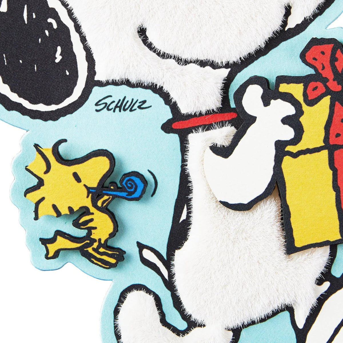 Hallmark Signature Peanuts Tarjeta de cumpleaños (Snoopy, Happiness)