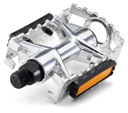 Schwinn - Pedales de Repuesto para Bicicleta, se Adapta a la mayoría de para Adultos para Hombres y Mujeres, compatibles con 9/16 Pulgadas, Piezas de Repuesto para