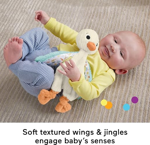 Fisher-Price Baby Juguete para Bebés Ganso Amoroso para bebés de 3 Meses en adelante