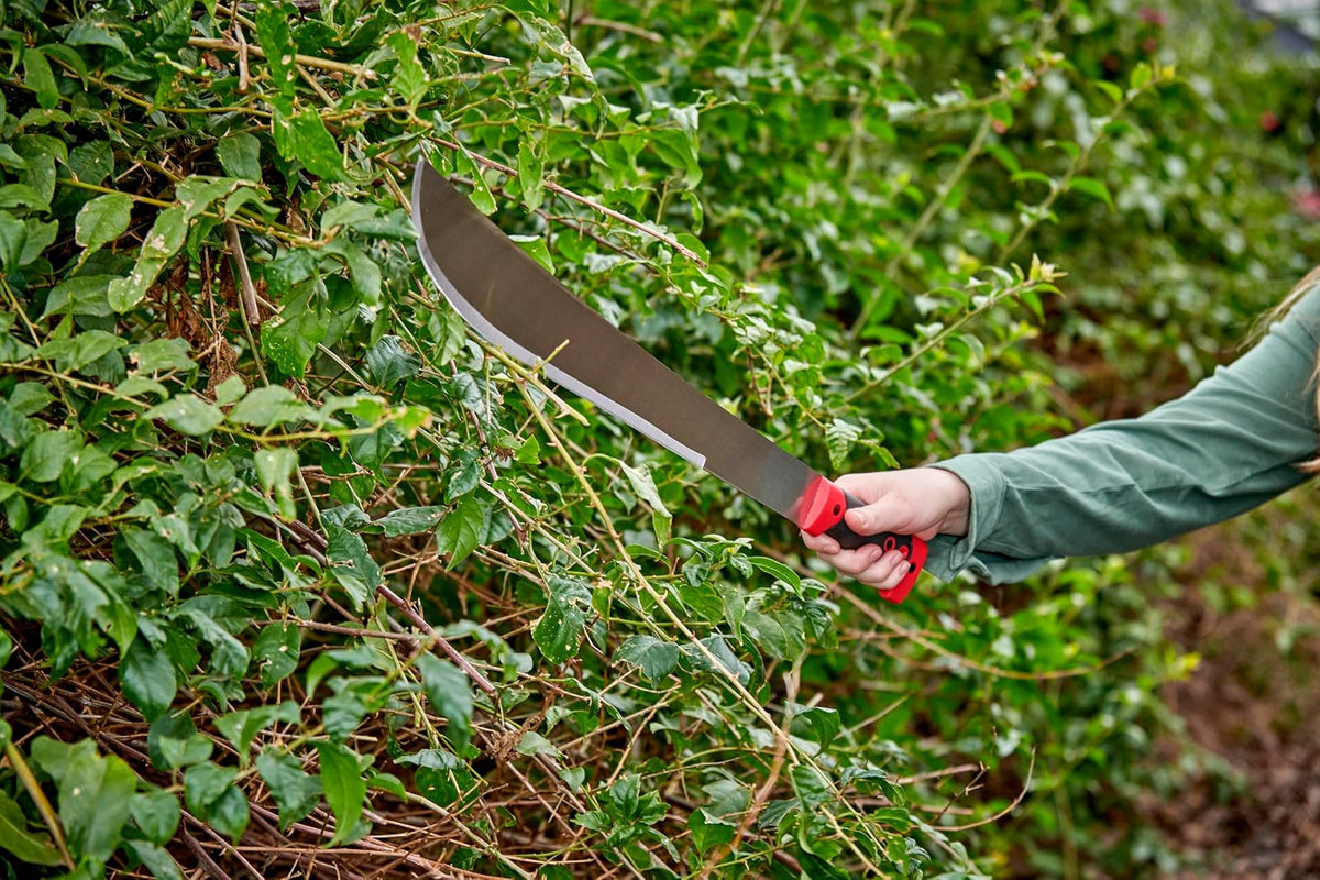 ErgoHandle Machete, 18 Pulgadas con Funda de Nailon