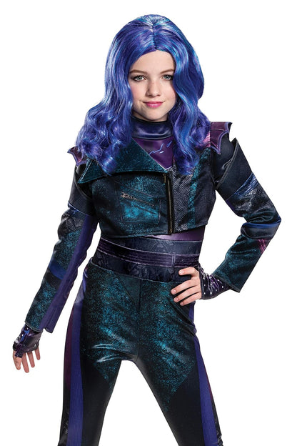 Disguise Mal Descendants 3 Girls Wig Standard