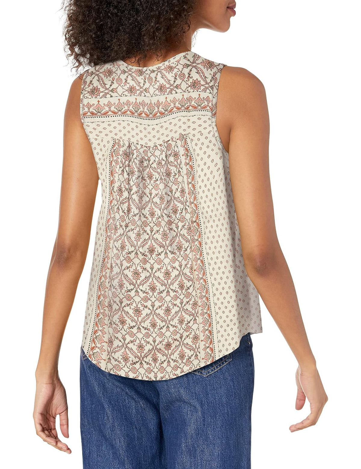 Lucky Brand Lana - Playera Estampada Camisa para Mujer