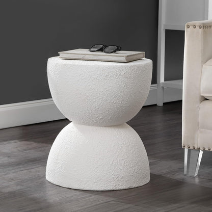 Jonathan Y TBL1100A Greta - Mesa Moderna de 18 Pulgadas de Mediados de Siglo para Tambor Moderna, contemporánea, Minimalista, escandinava, de transición, clásica, Patio, Sala de jardín, baño, Sala de