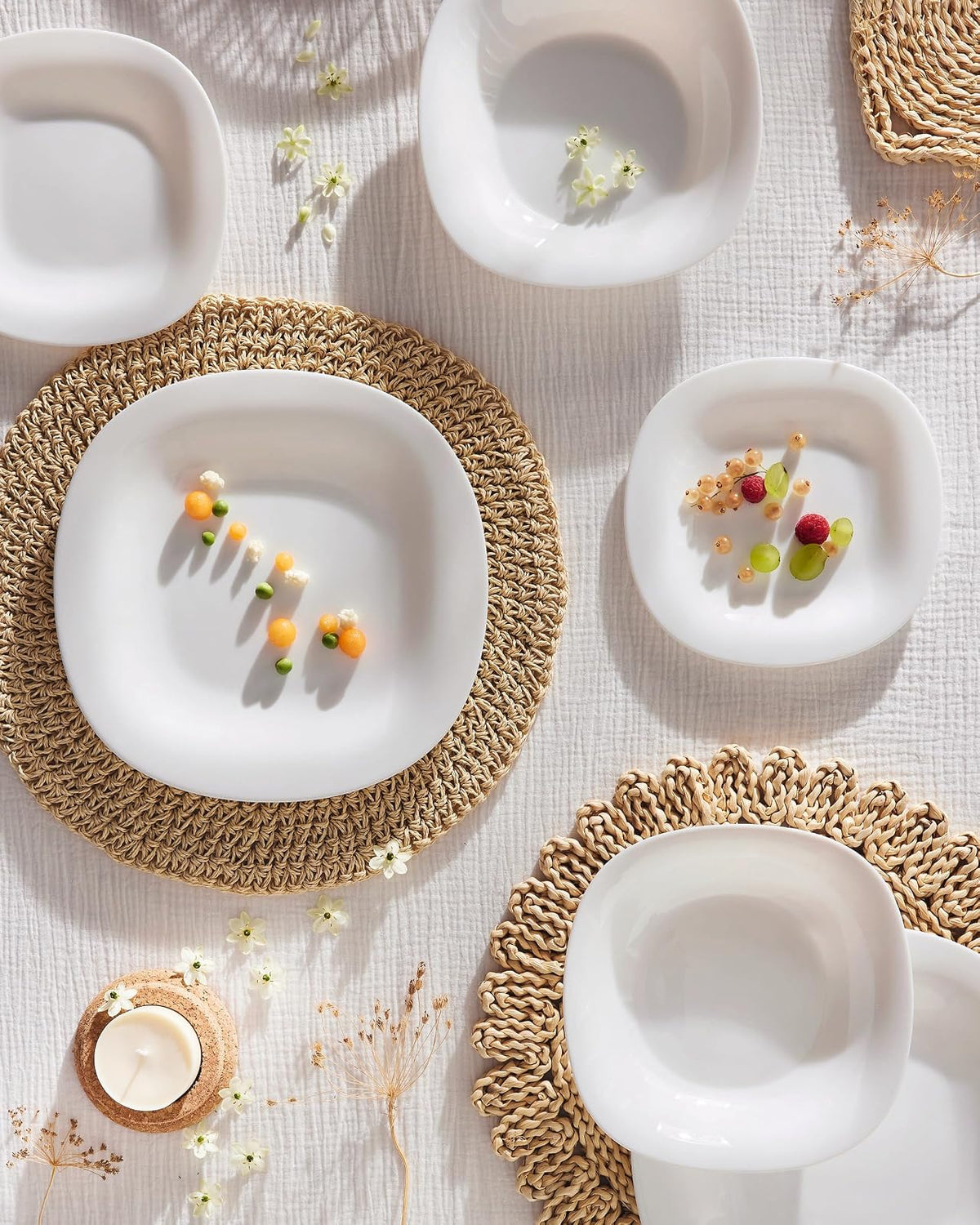Vajilla de 12 Pzas Moderna de Opal Carine Luminarc