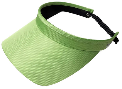 Glove It - Visera clásica de Bobina sólida, Sombrero de Visera para Mujer, Visera de Golf con Bobina, Visera para Correr, Tenis - Lima