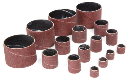 WEN DS164SPC 16-Piece Replacement Sanding Drum Sandpaper Kit, Assorted Grits - Papel de lija de repuesto
