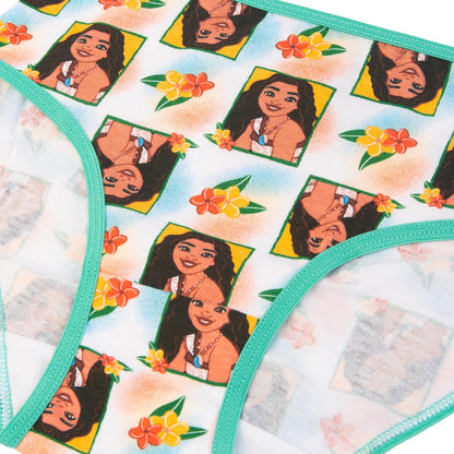 Disney Exclusive Moana 100% Combed Cotton Underwear Available in Sizes 2/3t, 4t, 4, 6, & 8 Ropa interiorNiñas