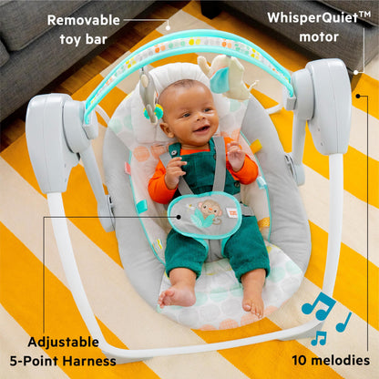 Bright Starts Columpio Automático Portátil para Bebés