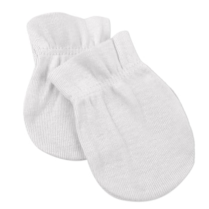 HonestBaby Paquete de 3 guantes de algodón orgánico Guantes de algodón Unisex bebé