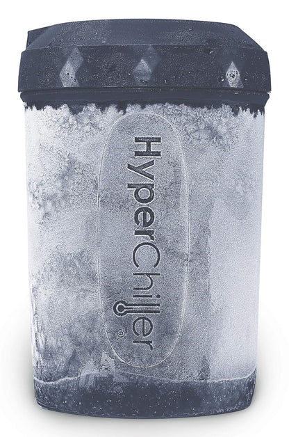 HyperChiller HC2BG Patented Instant Coffee/Beverage Cooler, Ready in One Minute, Reusable for Iced Tea, Wine, Spirits, Alcohol, Juice (12.5Oz, Slate Blue)